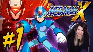 Mega Man X - Part 1 (All Mavericks and Upgrades!) - Full Playthrough