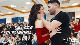 FELLING SOMETHING - PINTO PICASSO / Marco y Sara  / bachata workshop 2019  WORLD LATIN CONGRESS 2024