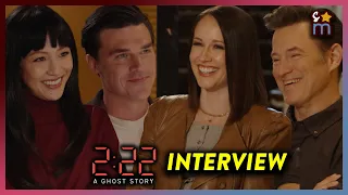 '2:22 - A Ghost Story' Cast On Audience Reactions & Ghosts on Set | Finn Wittrock, Constance Wu