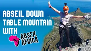 Abseil down Table Mountain with Abseil Africa in Cape Town