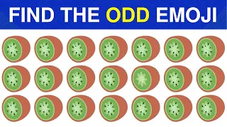 Find The Odd Emoji Out in this Emoji Quiz! | Odd One Out Puzzle | Find The Odd Emoji | Quiz Season
