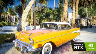 GTA V Natural Vision Evolved Gameplay on RTX™ 3090 Ray Tracing + Beautiful Next-Gen MODS