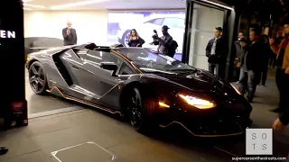 The BEAST has arrived the $5Million Lamborghini CENTENARIO ROADSTER!