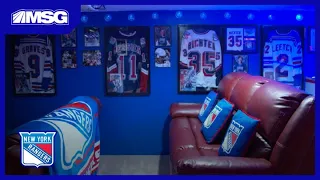 Rangers Fan Cave You Have To See To Believe | New York Rangers
