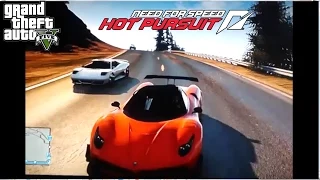 GTA V: Trailer Pagani vs Lamborghini: Need for Speed Hot Pursuit