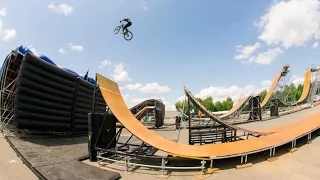 Girl Jumps The Nitro Circus Mega Ramp -  (Caroline Buchanan)