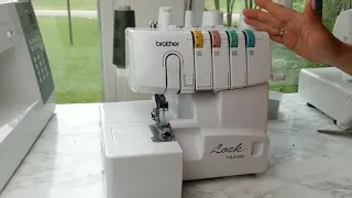 Gather on your serger