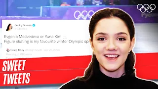 "We huddled like penguins" 🐧 Evgenia Medvedeva reads Sweet Tweets!