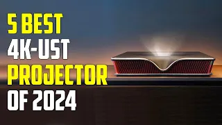 5 Best 4K Laser Ultra Short Throw Projectors 2024 | Best 4K UST Projector 2024
