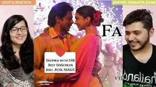 Couple Reaction on JAWAN: Faraatta | Shah Rukh Khan | Deepika | Atlee | Anirudh |Arijit S, Jonita G