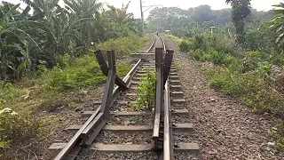 PENASARAN AMA UJUNG REL DI STASIUN NAMBO APAKAH ADA TANDA TANDA DI LANJUTKAN KE CIKARANG / DT DULU??