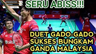 DUET GADO-GADO!!! Fajar ALFIAN/Mohammad AHSAN BUNGKAM Ganda Malaysia ONG Yew Sin/TEO Ee Yi