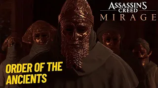 Assassin's Creed Mirage Order Of The Ancients Intro Scene