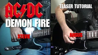 How To Play "Demon Fire" by AC/DC With Tabs (Trailer Version)