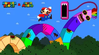 NEW Update: Mario Vs Numberblocks SNAKE Zombie Calamity Maze | Game Animation