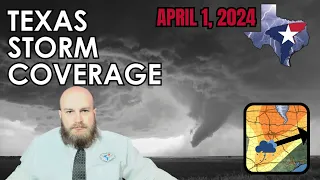 April 1, 2024 LIVE Texas Tornado/Severe Weather Coverage