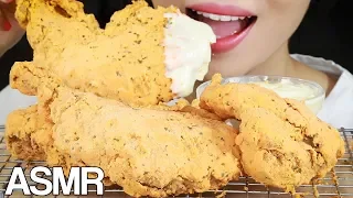 ASMR Cheese Dusted Korean Fried Chicken Eating Sounds | Ppurinkle Chicken | Crunchy | MINEE EATS