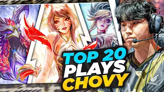 TOP 20 JUGADAS HISTORICAS DE CHOVY *NEMESIS DE FAKER*