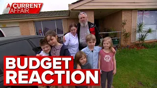 Faces behind Australia's cost of living crisis react to budget | A Current Affair