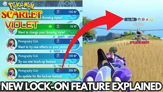 Pokémon Scarlet Violet: Benefits of The Updated Lock-on Feature.