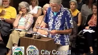 July 14, 2015 Ojai City Council Meeting