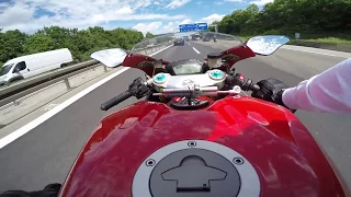 Ducati 1098 s onboard, Termignoni, use headphone or homecinema