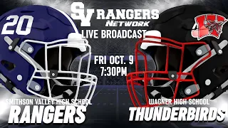 Smithson Valley Football - Smithson Valley Rangers vs Wagner Thunderbirds