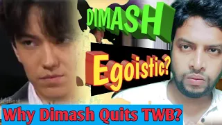 Reaction to DIMASH QUITS THE WORLD'S BEST| know truth of twb dimash reaction| Mr reactor