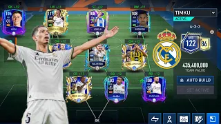 I Made new Real madrid best Special squad! We got bellingham, vini, modric, FIFA mobile