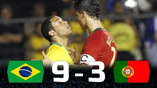 Brazil Destroying Portugal - Brazil 9 vs 3 Portugal Goals & Highlights (Last 2 Friendly Matches)