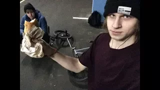 VLOG#11Спицовка колеса/покраска НОВОЙ BMX вилкиЗимой на подземной ПАРКОВКЕ|