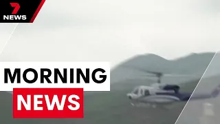 Iran President's helicopter crashes in heavy fog | 7 News Australia