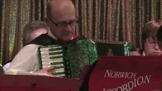 The Norwich accordion band plays Everything I do, I do it for you