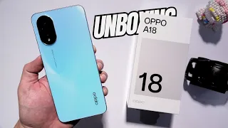 Oppo A18 Unboxing | Hands-On, Design, Unbox, Set Up new, Camera Test