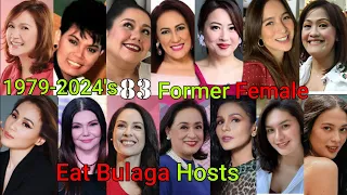 83 Former Eat Bulaga Female Hosts: 1979-2024