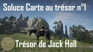 Red Dead Redemption 2 - Trésor de Jack Hall / carte n°1