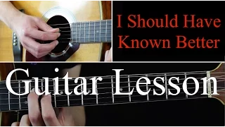 I Should Have Known Better - Guitar Lesson Tutorial - The Beatles - Includes SOLO!