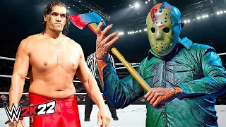 Veer Mahaan vs. Jason Voorhees (WWE 2K22)