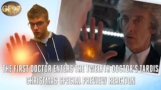 Doctor Who Reaction: The First Doctor Enters The Twelfth Doctor's TARDIS - Christmas Special Preview