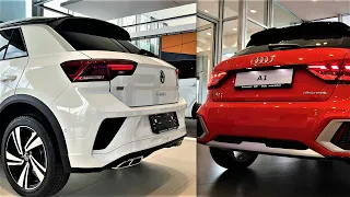 New Volkswagen T-ROC 2023 vs New Audi A1 Allstreet - Exterior & Startup Comparison by Supergimm