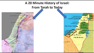 A 20 Minute History of Israel - From Torah to Today