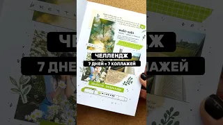 День 3 из 7 📓 Оформление ежедневника / Лайфхаки для коллажей 💚 #Bulletjournal #ежедневник #лд