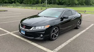 My 2013 Honda Accord Coupe V6 (Manual): Walkaround, Startup, POV Drive, and Review