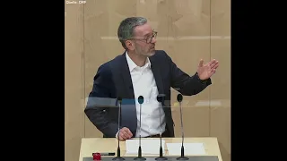 Herbert Kickl: Misstrauensantrag an ÖVP-Finanzminister: „Blümel können wir nicht mehr vertrauen!“