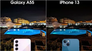 Samsung Galaxy A55 vs iPhone 13 Camera Test