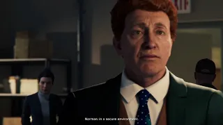 Spider Man Ps4 2018 Cut Scene - Doctor Otto Octavius's lab Is Seized by Norman osborn