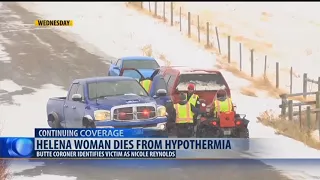 Coroner identifies hypothermia victim as Helena woman
