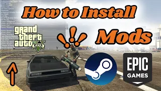 How to Install Mods for GTAV PC Epicgames Store & Steam (Scripts)