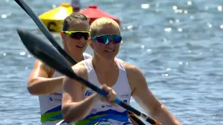 2019 ICF Canoe Sprint World Cup 2 Duisburg Germany K2 200 m women Final A