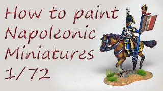 How I paint Napoleonic miniatures. 1/72. French Commanders. Як малювати фігурки по Наполеоніці